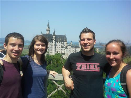 At Neuschwanstein 